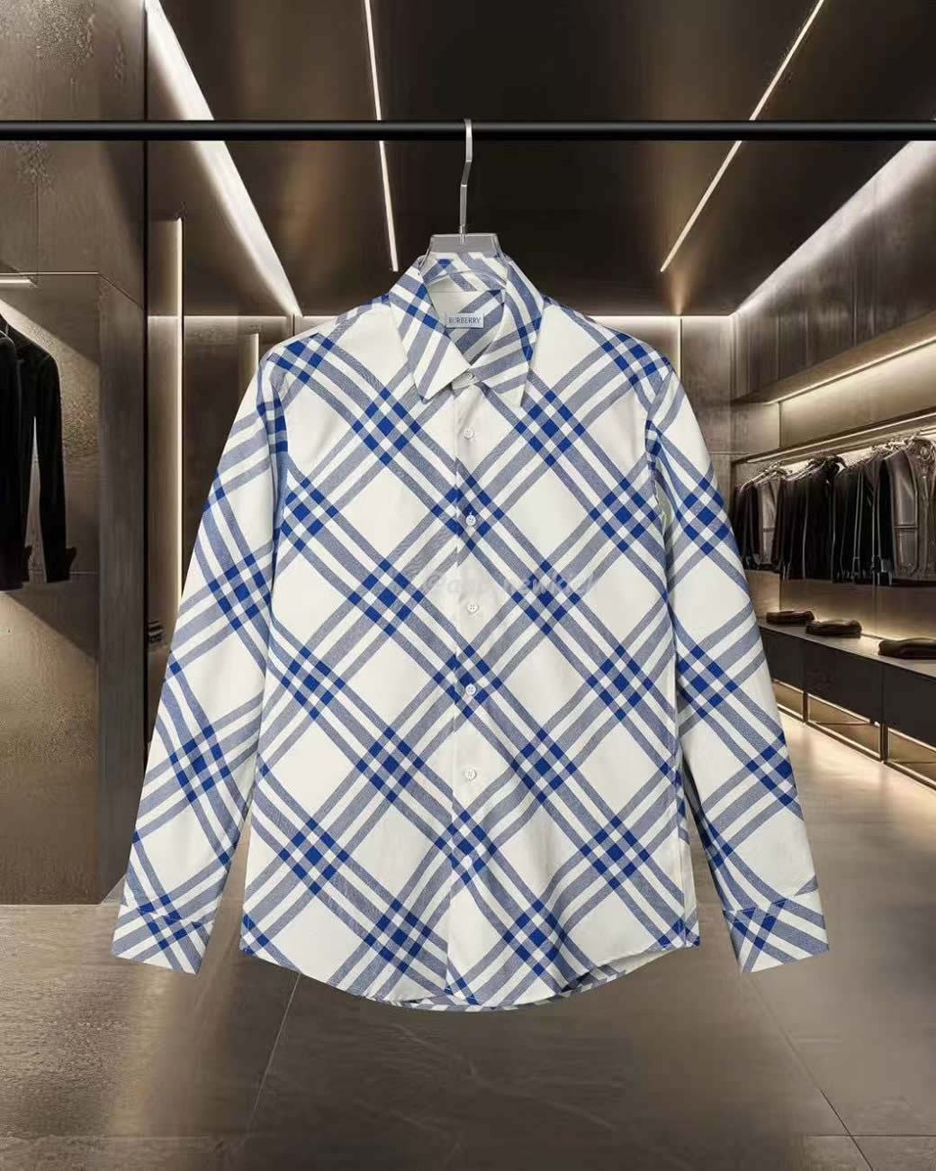 Burberry Check Cotton Shirt In Salt Check (9) - www.newkick.org
